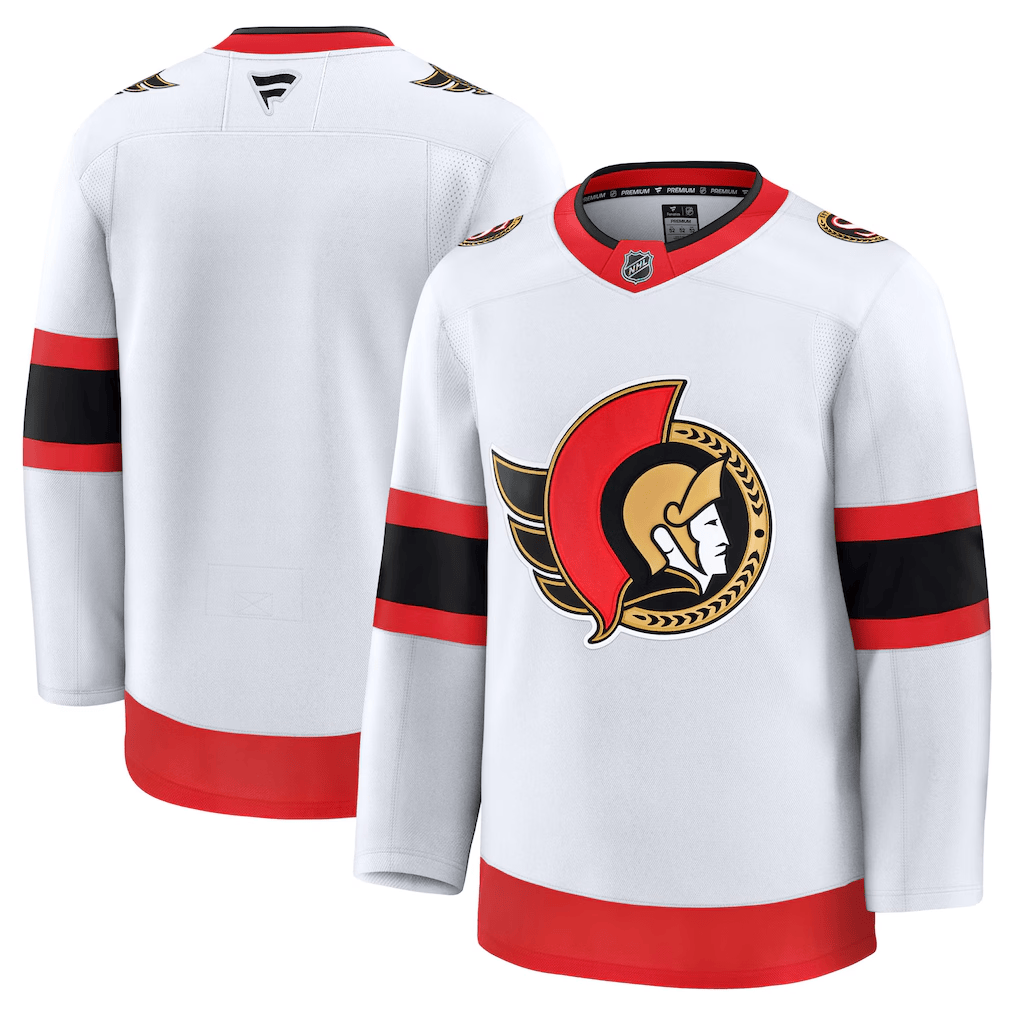 Ottawa Senators Fanatics Away Premium Jersey - White