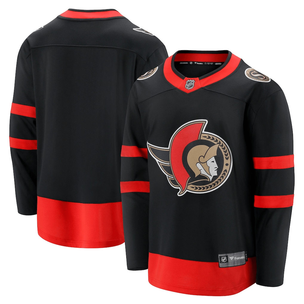 Ottawa Senators Fanatics Home Breakaway Jersey - Black