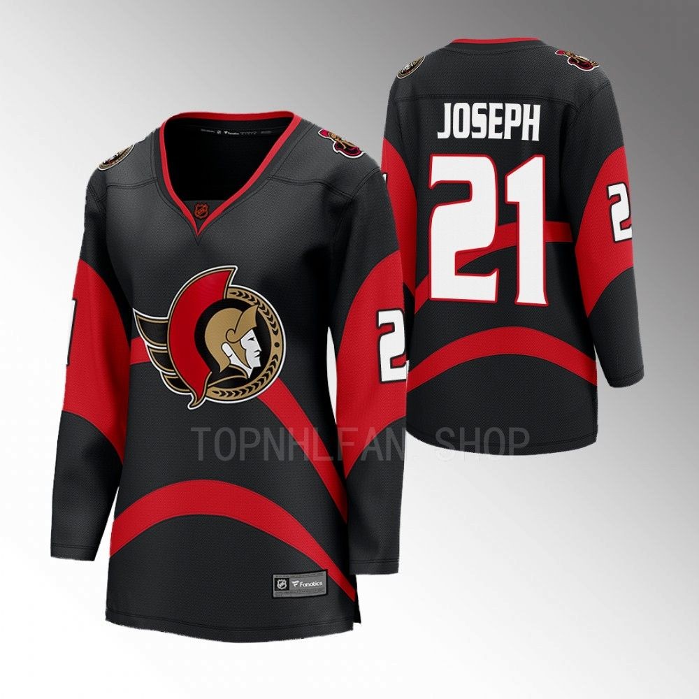 Ottawa Senators Mathieu Joseph Women Black 2022 Special Edition 2.0 Jersey
