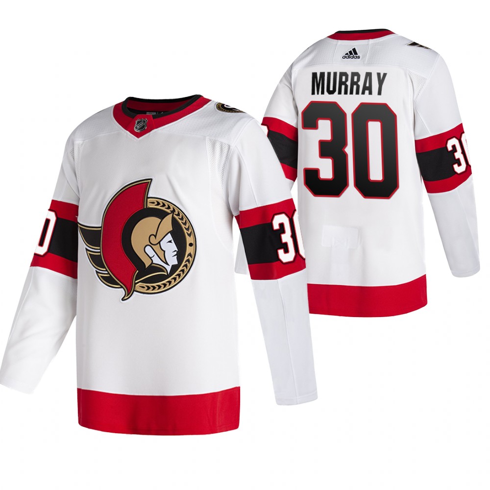Ottawa Senators Matt Murray White 2020-21 Away Authentic Jersey