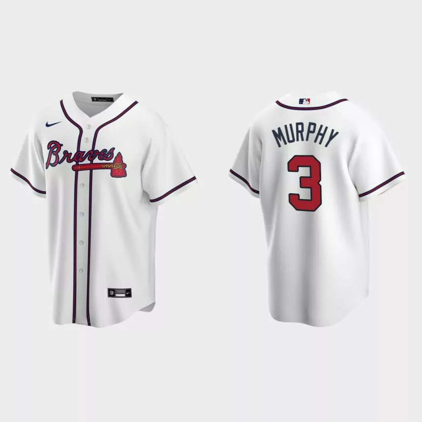 Owen Murphy Atlanta Braves 2022 MLB Draft Home Replica Jersey – White