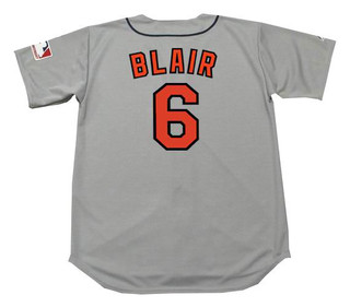 PAUL BLAIR Baltimore Orioles 1969 Majestic Cooperstown Away Baseball Jersey