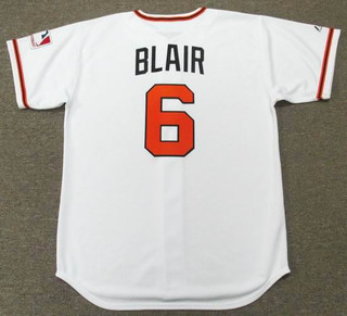 PAUL BLAIR Baltimore Orioles 1969 Majestic Cooperstown Home Baseball Jersey