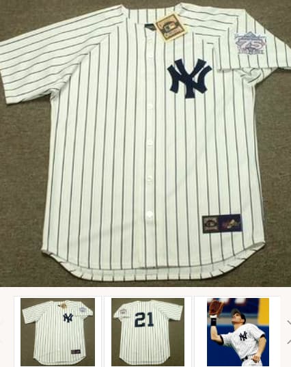 PAUL O'NEILL New York Yankees 1998 Majestic Cooperstown Home Jersey