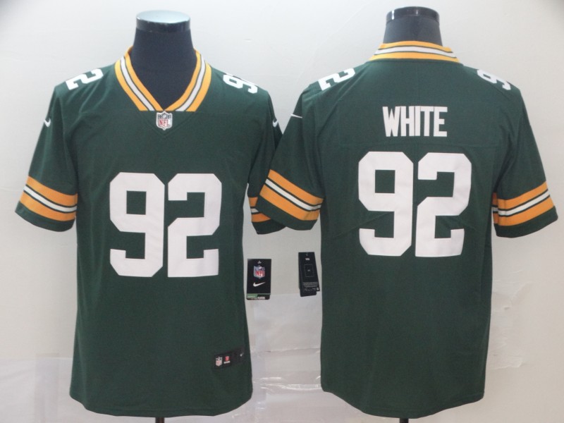 Packers 92 Reggie White Green Vapor Untouchable Player Limited Jersey