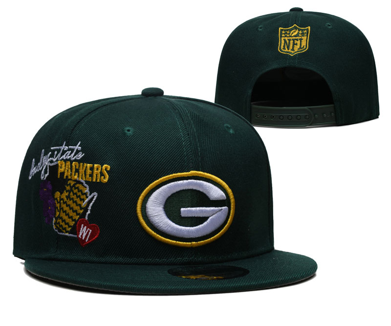 Packers Snapback Hat--YD