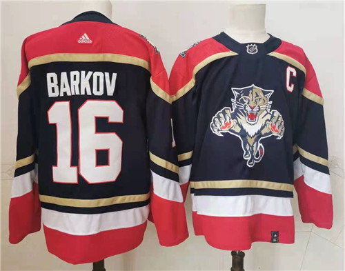Panthers 16 Aleksander Barkov Black 2020-21 Reverse Retro Adidas Jersey