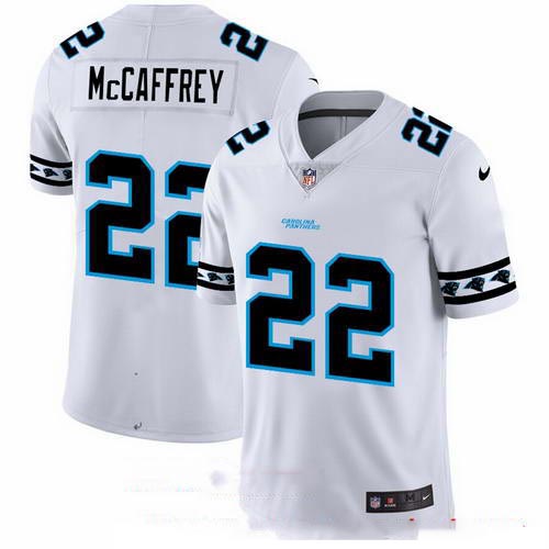 Panthers 22 Christian McCaffrey White 2019 New Vapor Untouchable Limited Jersey