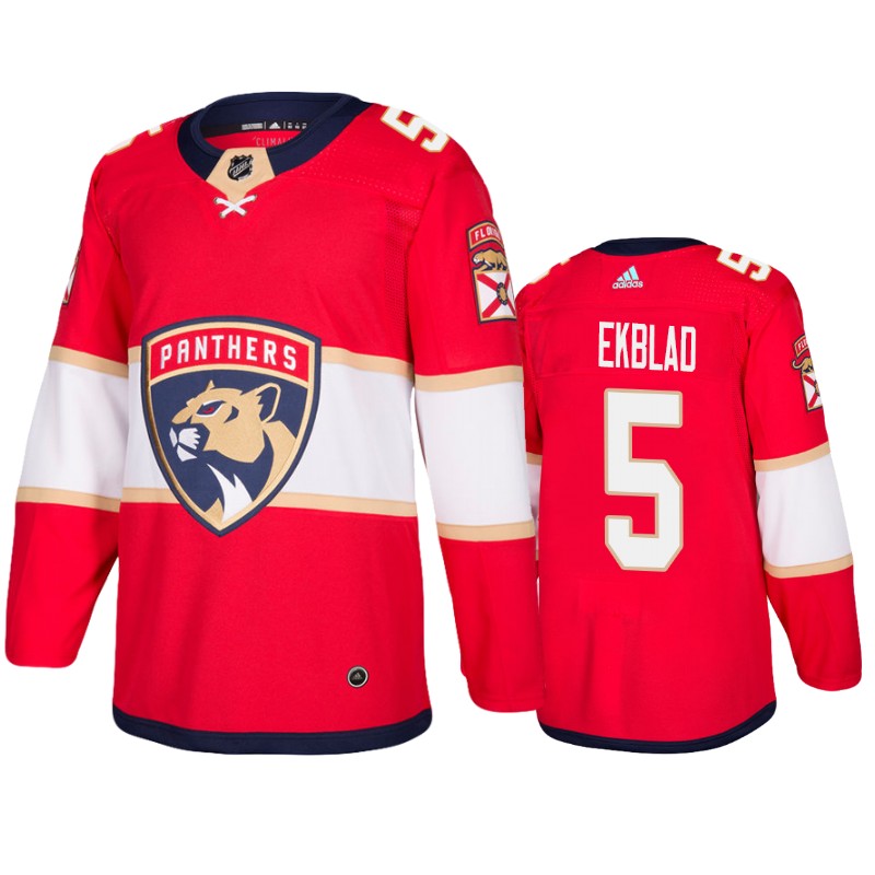 Panthers Aaron Ekblad Red Home Jersey