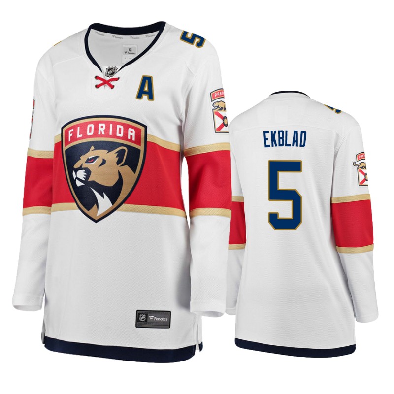 Panthers Aaron Ekblad White Breakaway Player Alternate Jersey