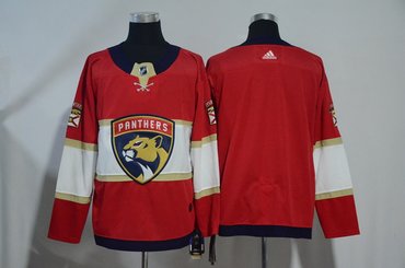 Panthers Blank Red Adidas Jersey