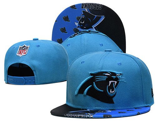 Panthers Blue Snapback Hat--GS