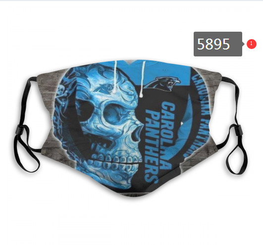 Panthers Skull Mask with PM2.5 Filter Double Protection (6)