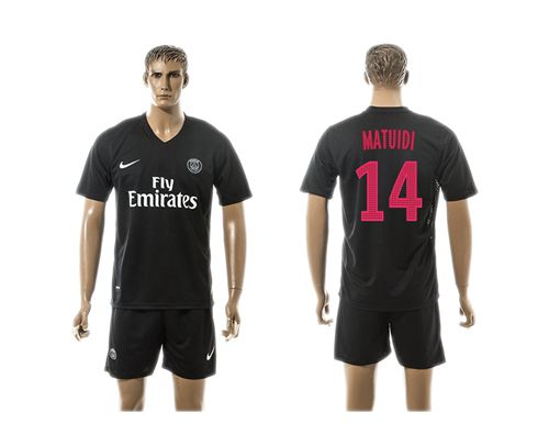 Paris Saint-Germain #14 Matuidi Sec Away Soccer Club Jersey