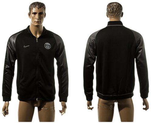 Paris Saint Germain Soccer Jackets Black
