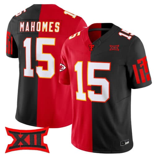 Patrick Mahomes Split Vapor Limited Jersey – All Stitched