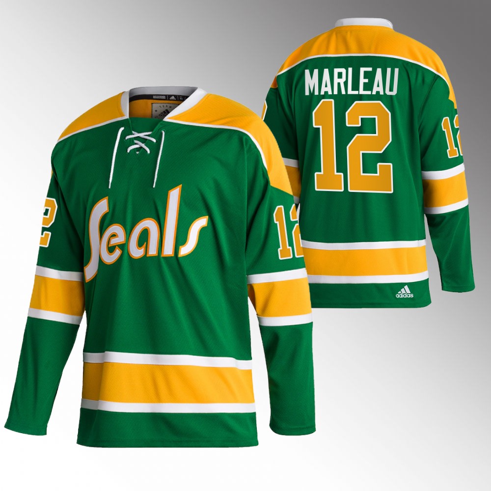 Patrick Marleau 2022-23 San Jose Sharks Reverse Retro 2.0 Green Jersey Authentic