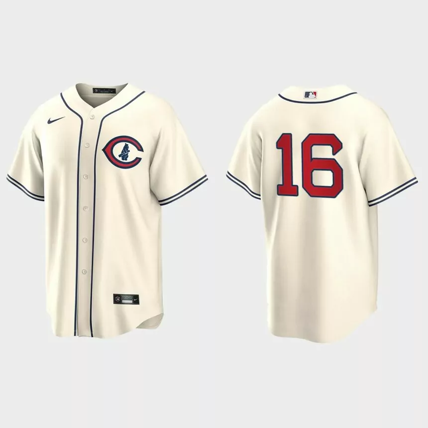 Patrick Wisdom Chicago Cubs 2022 Field of Dreams Replica Jersey – Cream
