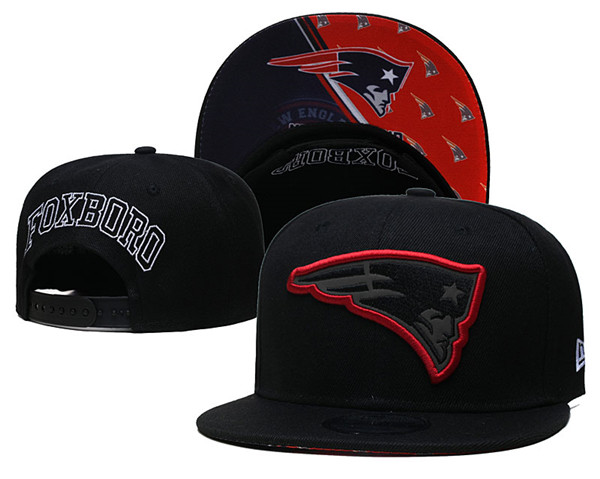 Patriots Black Snapback Hat--GS