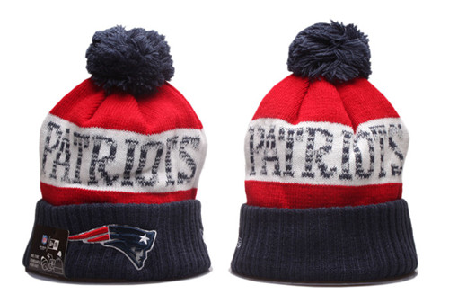 Patriots Logo Pom Knit Hat YD