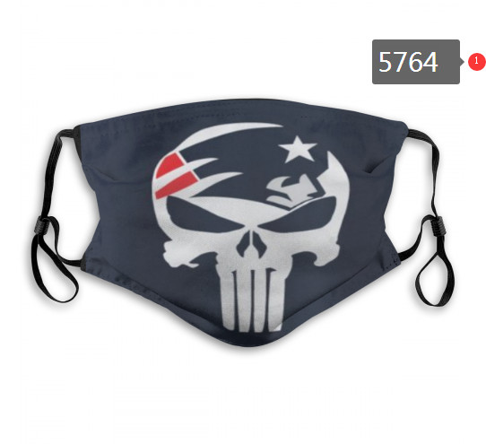 Patriots Skull Mask with PM2.5 Filter Double Protection  (10)