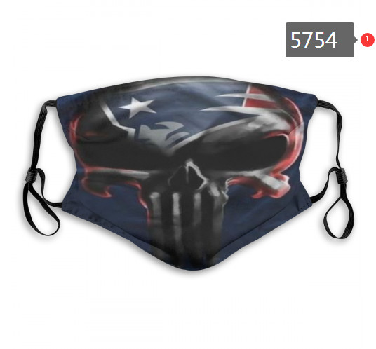 Patriots Skull Mask with PM2.5 Filter Double Protection  (2)