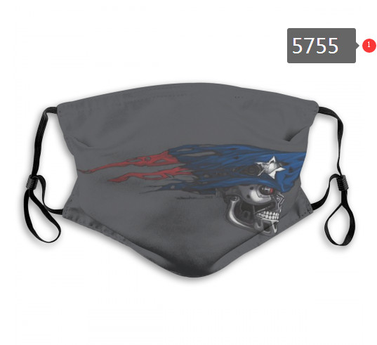 Patriots Skull Mask with PM2.5 Filter Double Protection  (3)