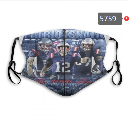 Patriots Skull Mask with PM2.5 Filter Double Protection  (5)