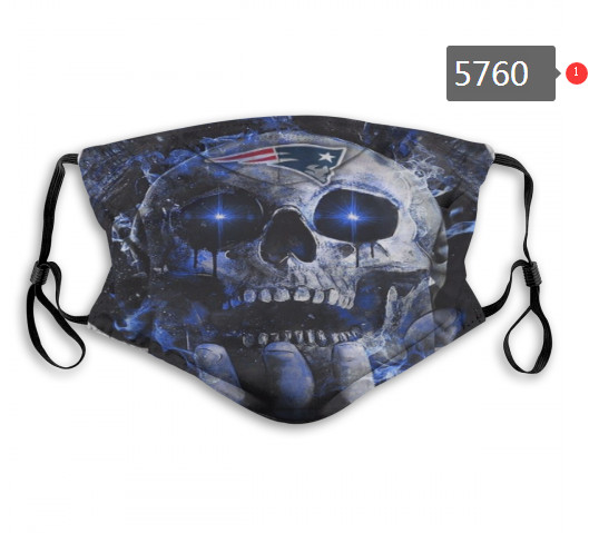 Patriots Skull Mask with PM2.5 Filter Double Protection  (6)