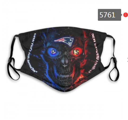 Patriots Skull Mask with PM2.5 Filter Double Protection  (7)