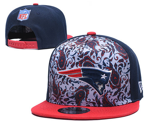 Patriots Team Logo Navy Fashion Adjustable Hat LH