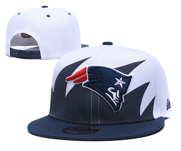 Patriots Team Logos Adjustable Hat White GS