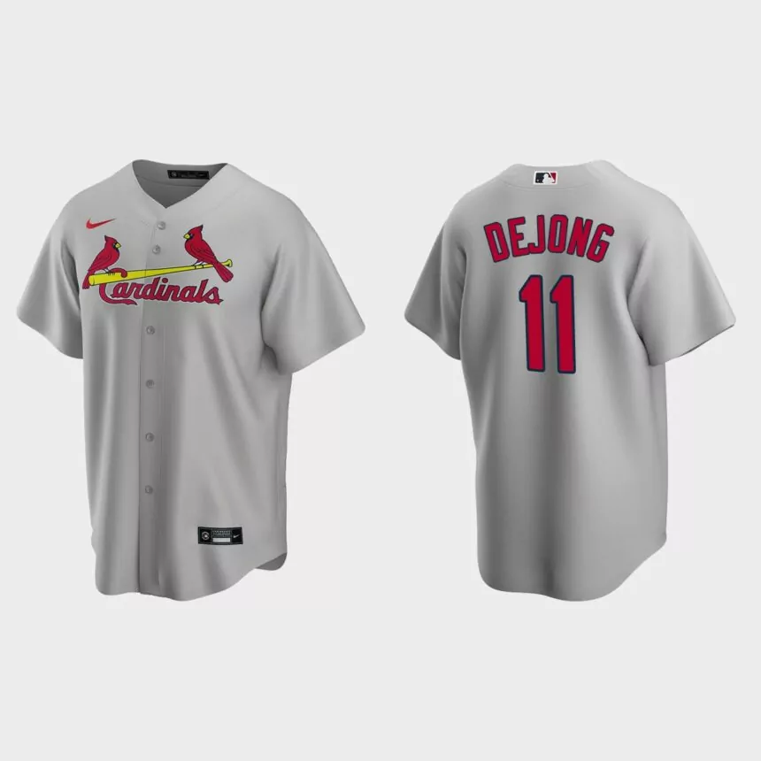 Paul DeJong St. Louis Cardinals Road Replica Jersey – Gray