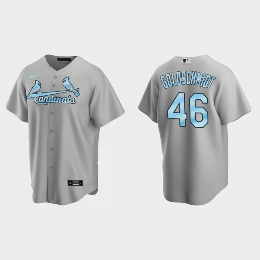 Paul Goldschmidt St. Louis Cardinals 2022 Father’s Day Replica Jersey – Gray