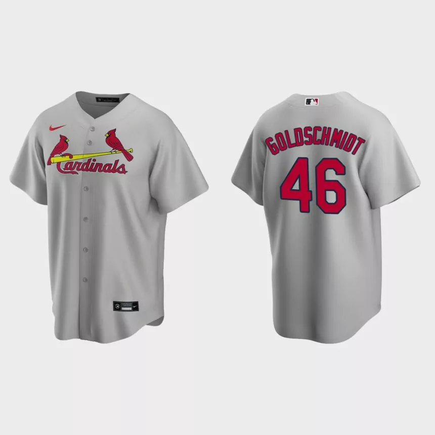 Paul Goldschmidt St. Louis Cardinals Road Replica Jersey – Gray