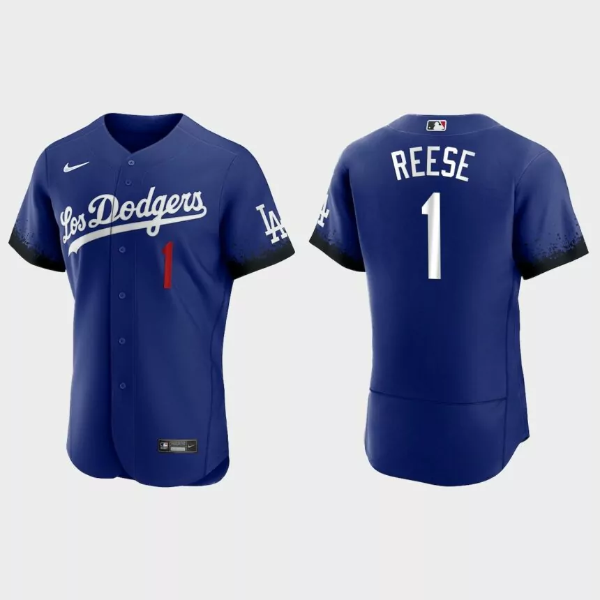 Pee Wee Reese Los Angeles Dodgers 2021 City Connect Authentic Jersey – Royal