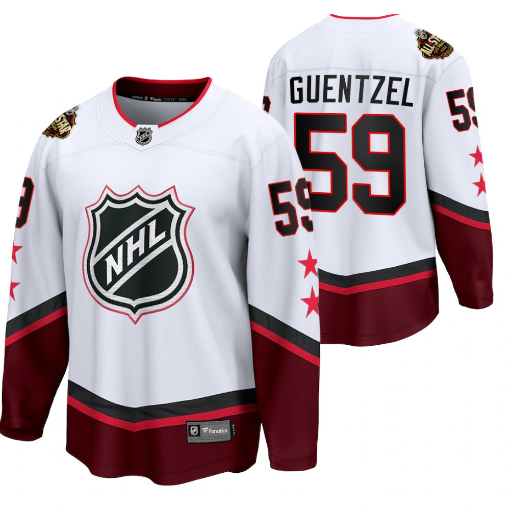 Penguins #59 Jake Guentzel White 2022 NHL All-Star Jersey