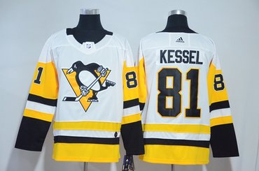 Penguins 81 Phil Kessel White Adidas Jersey