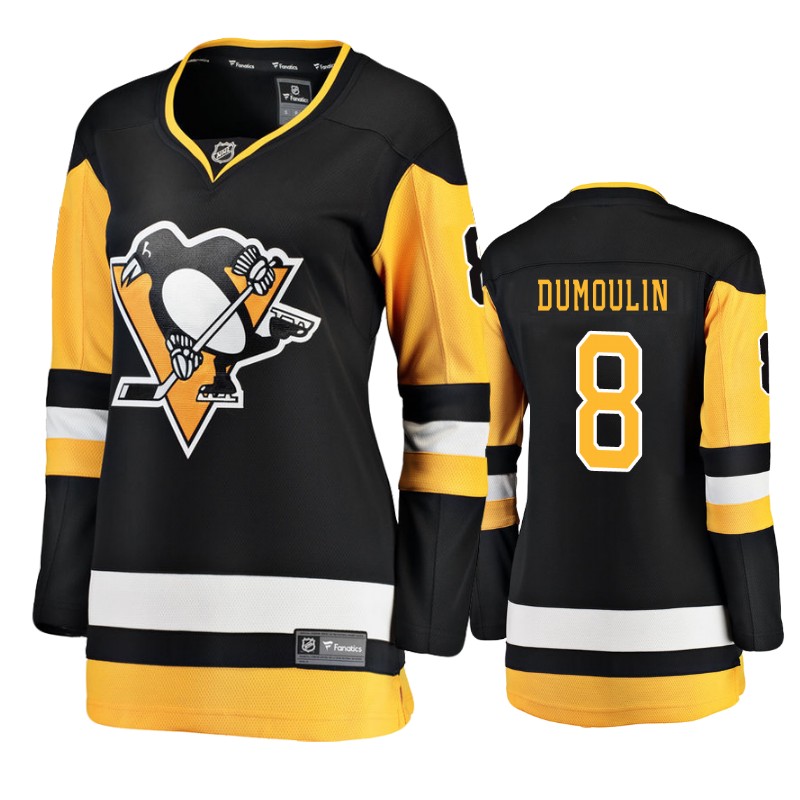 Penguins Brian Dumoulin Black Breakaway Player Home Jersey