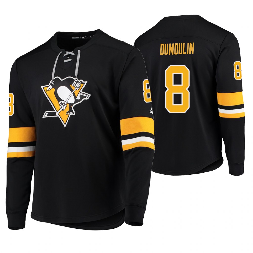 Penguins Brian Dumoulin Black Platinum Jersey