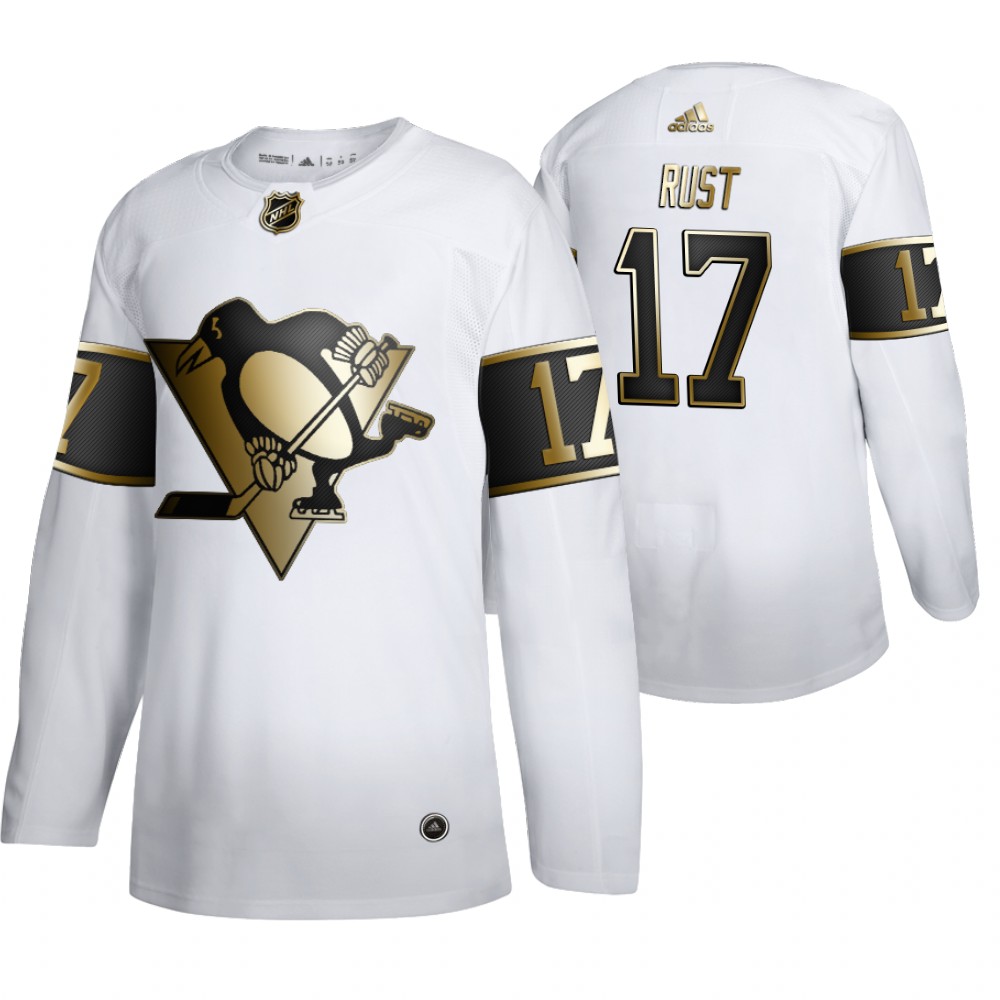 Penguins Bryan Rust Men's Authentic NHL Golden Edition Jersey