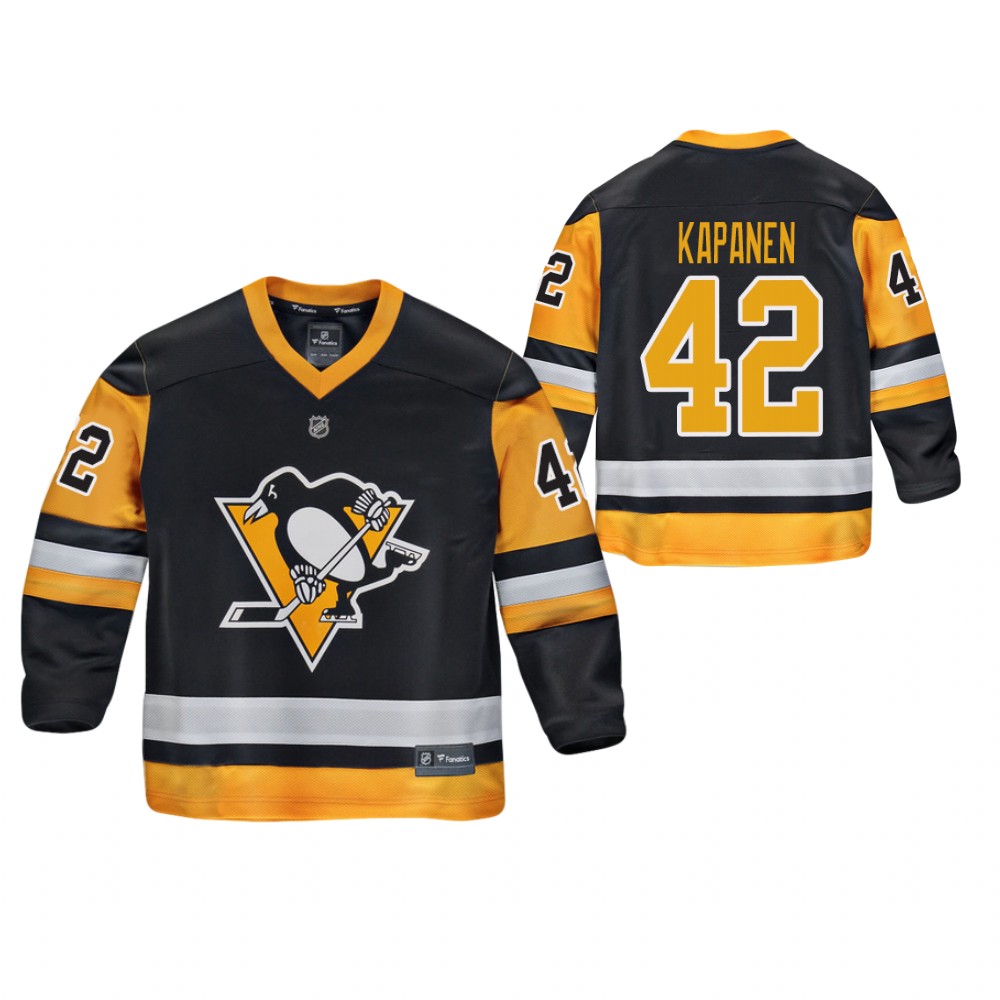 Penguins Kasperi Kapanen Player 2020-21 Replica Jersey Kids