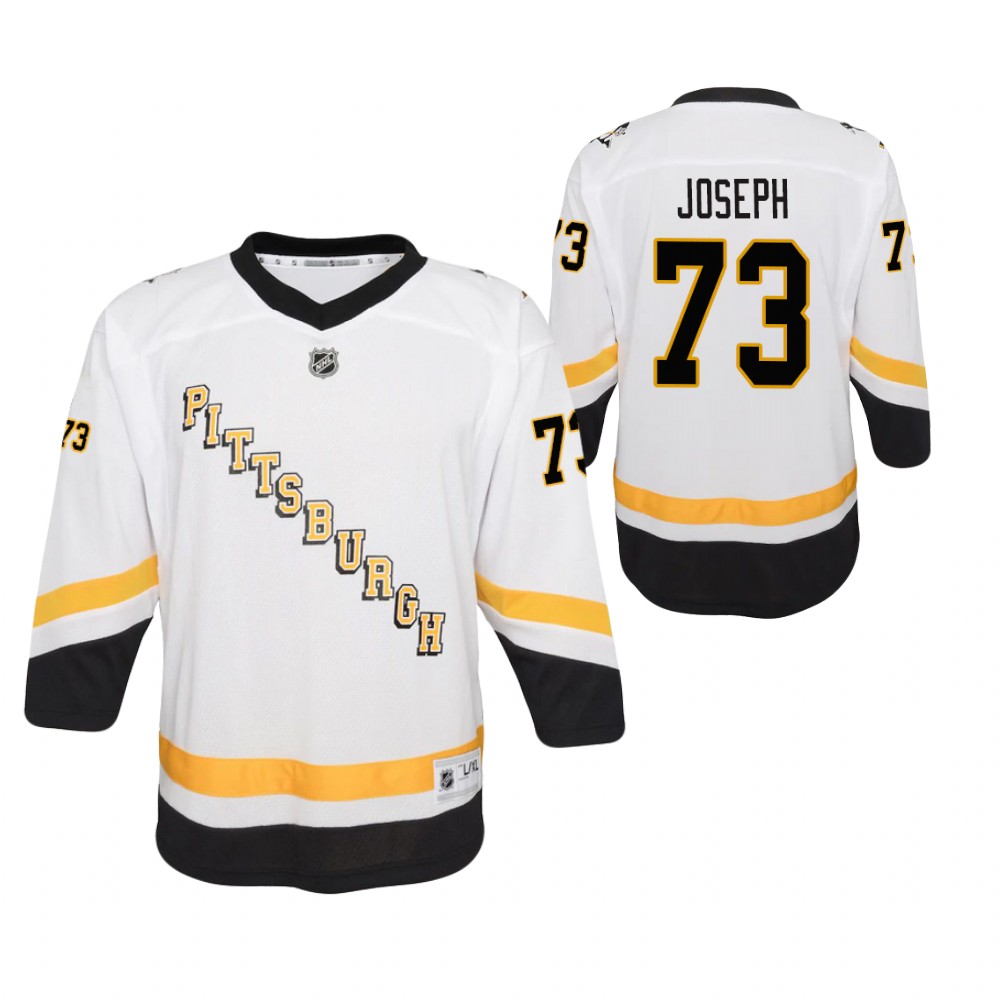 Penguins Pierre-Olivier Joseph 2020-21 Reverse Retro Jersey Youth Replica
