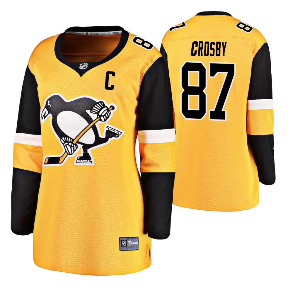 Penguins Sidney Crosby Women's Breakaway Alternate Jersey Player