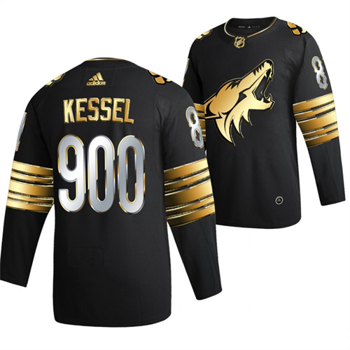Phil Kessel Arizona Coyotes Black 900 NHL Points Jersey Golden Limited
