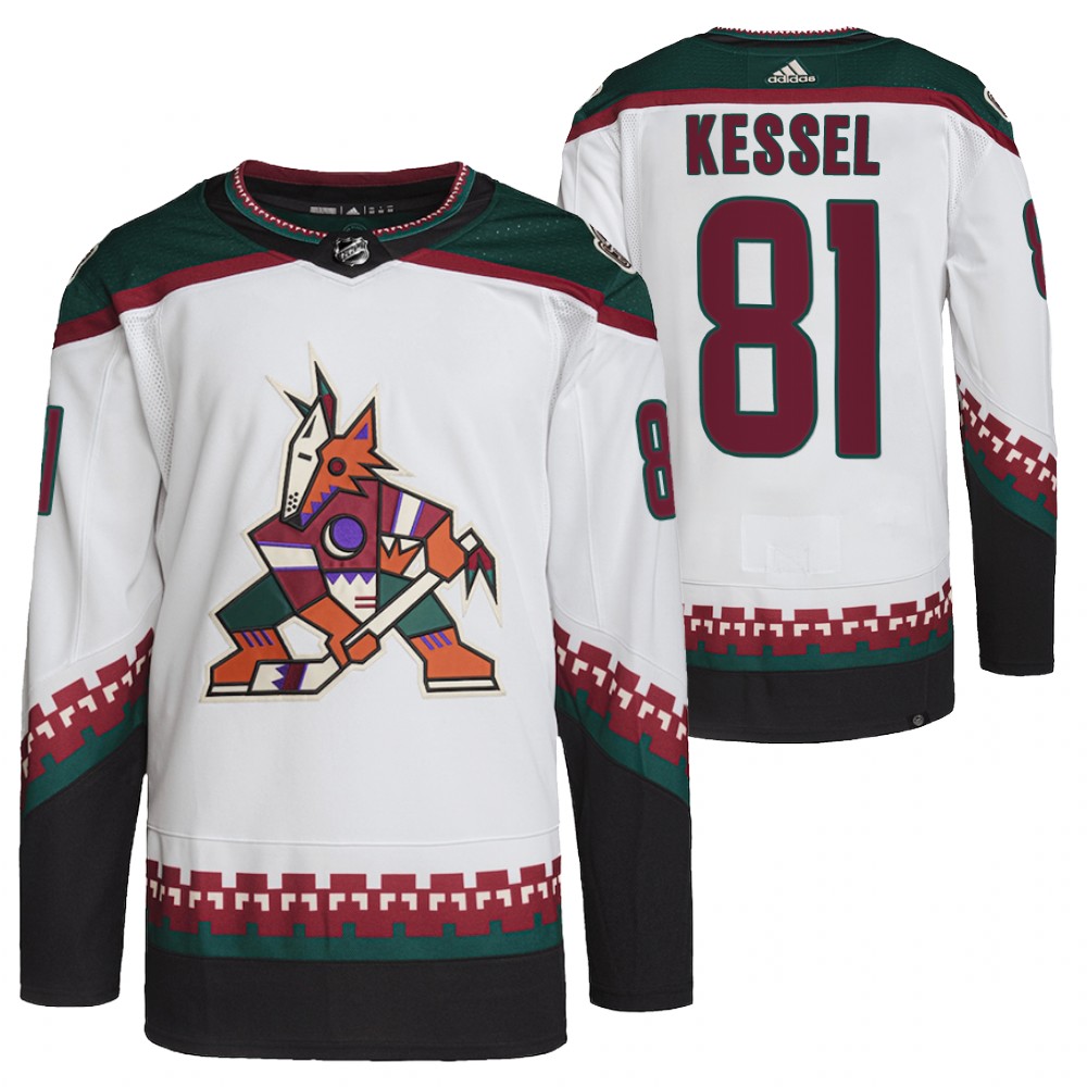 Phil Kessel Arizona Coyotes White Away Primegreen Authentic Pro Jersey