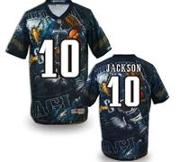 Philadelphia Eagles #10 JACKSON Men's Stitched NFL Elite Fanatical Version Jersey (1)