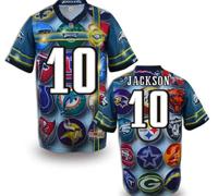 Philadelphia Eagles #10 JACKSON Men's Stitched NFL Elite Fanatical Version Jersey (2)