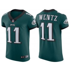 Philadelphia Eagles #11 Carson Wentz Midnight Green Vapor Untouchable Elite Player Jersey