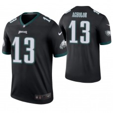 Philadelphia Eagles #13 Nelson Agholor Black Color Rush Legend Jersey